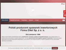 Tablet Screenshot of enelwroc.pl